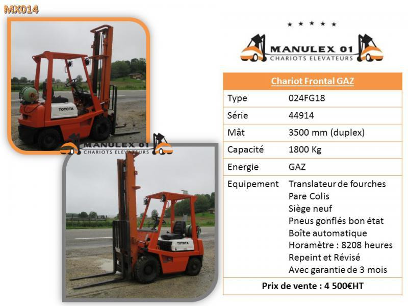 Toyota 024FG18 - Carretilla elevadora: foto 4 Toyota 024FG18 - Carretilla elevadora: foto 4