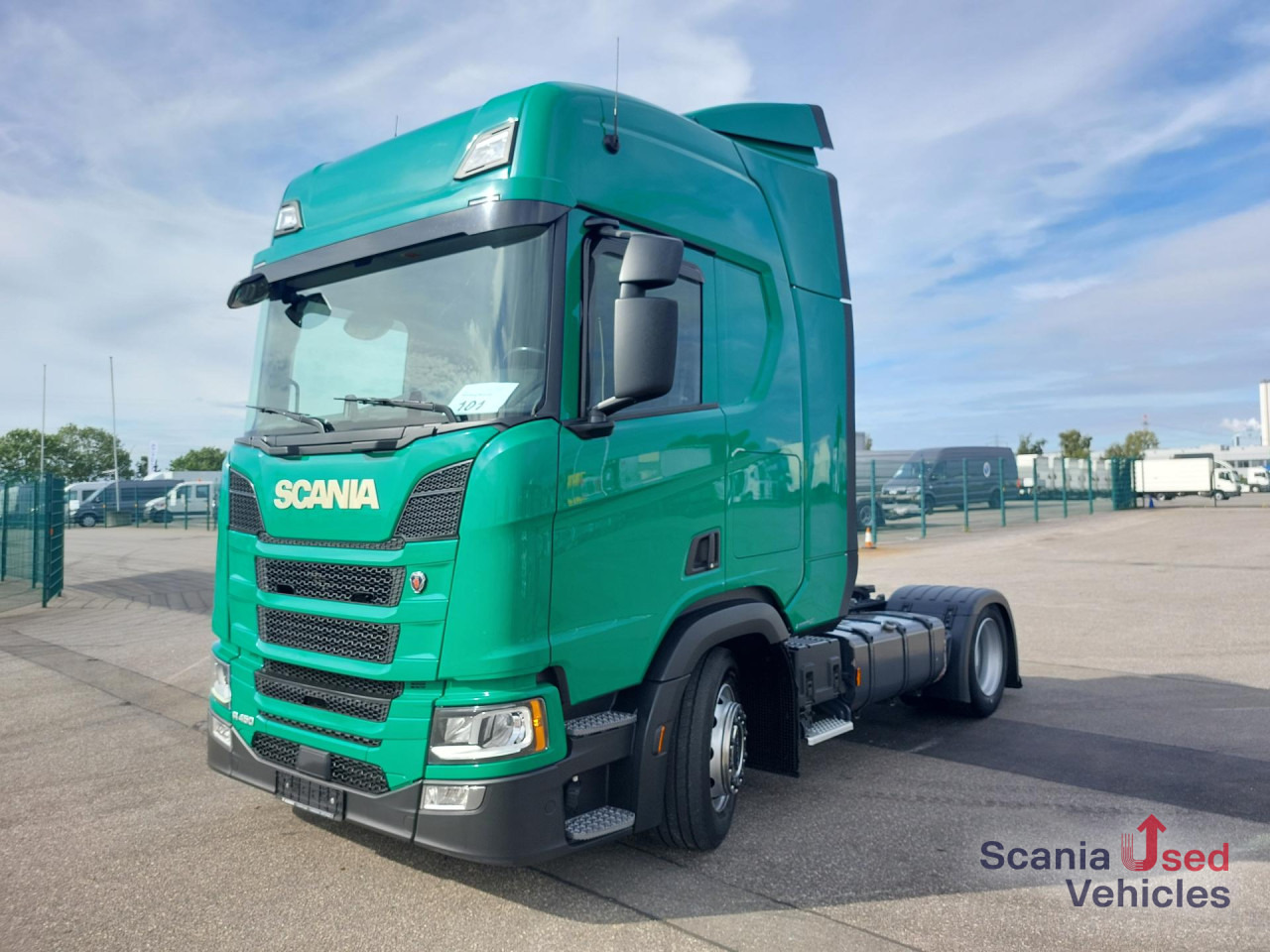 SCANIA R 450 A4x2EB Volumen Mega Jumbo Standklima, LED - Cabeza tractora: foto 1 SCANIA R 450 A4x2EB Volumen Mega Jumbo Standklima, LED - Cabeza tractora: foto 1