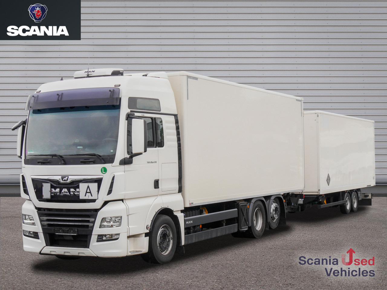 MAN TGX 26.470 6x2-4 LL - Koffer / LBW - - Camión caja cerrada: foto 1 MAN TGX 26.470 6x2-4 LL - Koffer / LBW - - Camión caja cerrada: foto 1