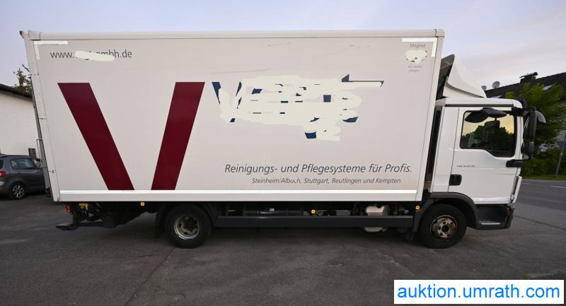 MAN (V181) MAN TGL 12.250 4x2 L/BL Koffer Ladebordwand Klimaautomatik NAVI Luftfederung Automatikgetriebe EURO 6 - Camión caja cerrada: foto 5 MAN (V181) MAN TGL 12.250 4x2 L/BL Koffer Ladebordwand Klimaautomatik NAVI Luftfederung Automatikgetriebe EURO 6 - Camión caja cerrada: foto 5