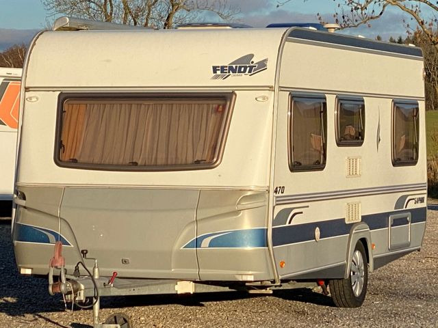 Fendt Saphier 470 TF, Mover, Klima, Markise - Caravana: foto 2 Fendt Saphier 470 TF, Mover, Klima, Markise - Caravana: foto 2