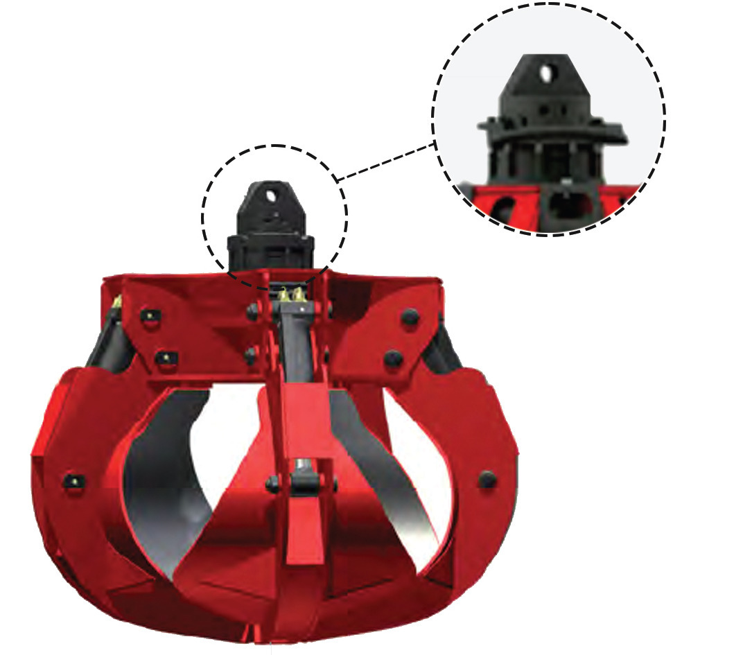 DEMOQ DRH280 - 6P Hydraulic Polyp -grab 470 kg - Pinza de manipulación para Maquinaria de construcción: foto 1 DEMOQ DRH280 - 6P Hydraulic Polyp -grab 470 kg - Pinza de manipulación para Maquinaria de construcción: foto 1