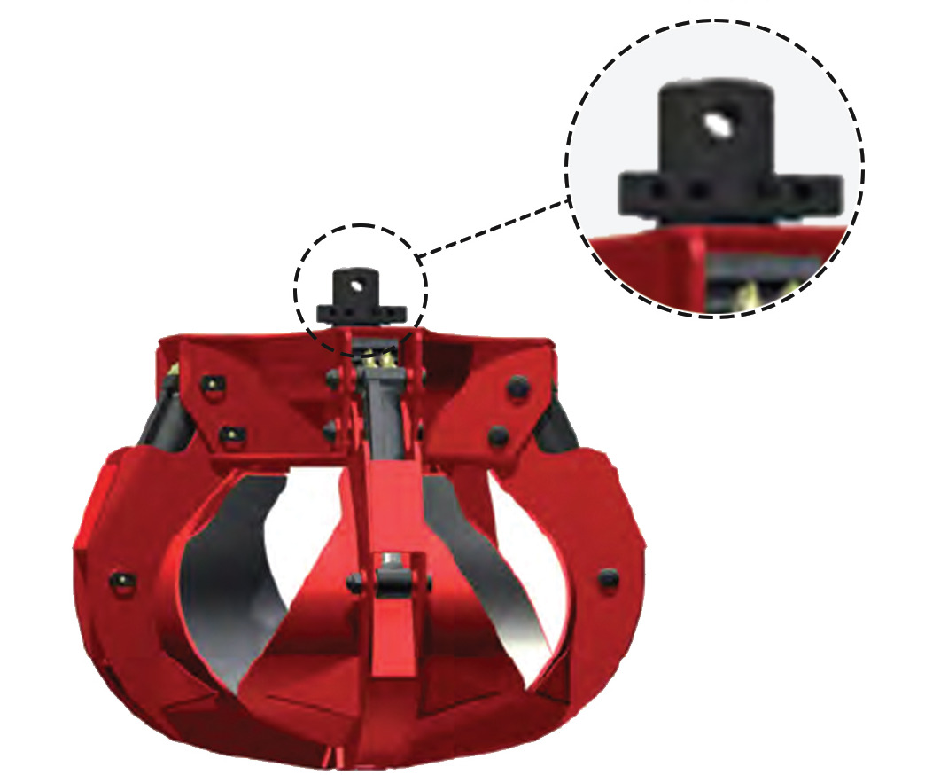 DEMOQ DRH280 - 6P Hydraulic Polyp -grab 470 kg - Pinza de manipulación para Maquinaria de construcción: foto 2 DEMOQ DRH280 - 6P Hydraulic Polyp -grab 470 kg - Pinza de manipulación para Maquinaria de construcción: foto 2