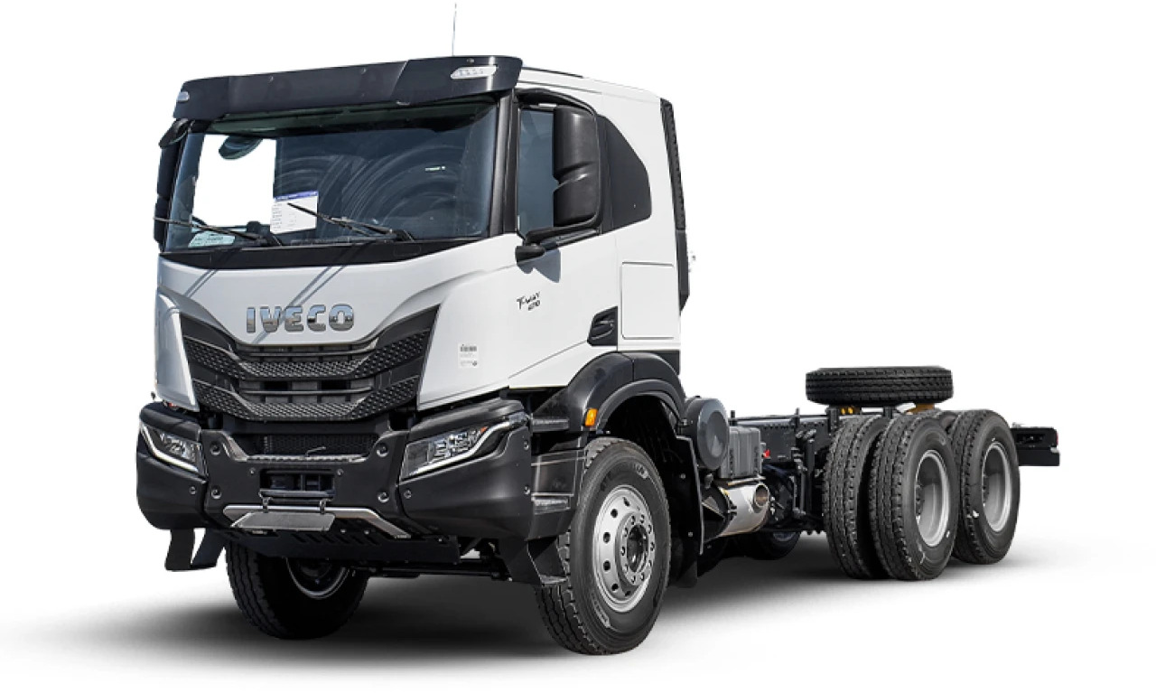 Iveco T-WAY AT380T43H 6x4 R20 Tyres Chassis - Barcelona Stock - Camión chasis: foto 1 Iveco T-WAY AT380T43H 6x4 R20 Tyres Chassis - Barcelona Stock - Camión chasis: foto 1