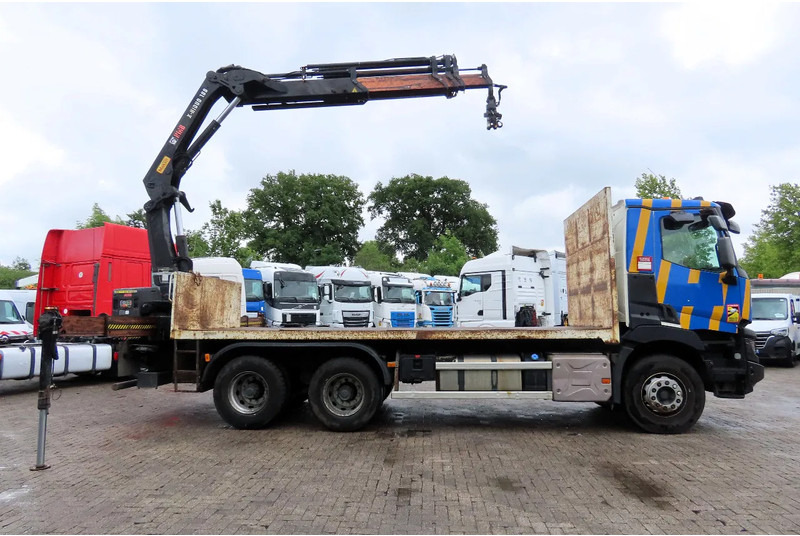 Camión grúa Renault C430 Bj 2018 HIAB X-HIDOU 18 8 , RETARDER, WHEELBASE 4.35M, NAVI: foto 12