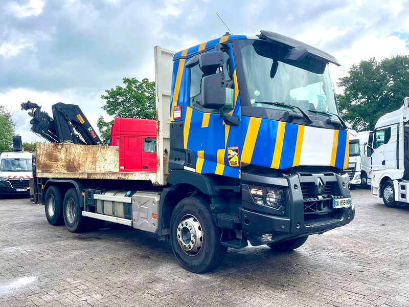 Renault C430 HIAB X-HIDOU 18 8 , RETARDER, WHEELBASE 4.35M, NAVI - Camión grúa: foto 1 Renault C430 HIAB X-HIDOU 18 8 , RETARDER, WHEELBASE 4.35M, NAVI - Camión grúa: foto 1