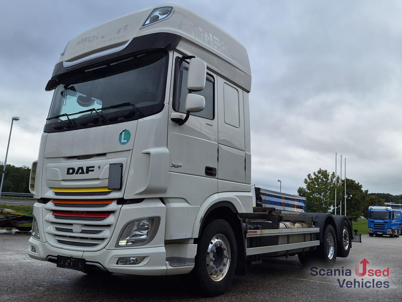 DAF XF 480 6X2 BDF SSC Euro 6d ! - Camión portacontenedore/ Intercambiable: foto 1 DAF XF 480 6X2 BDF SSC Euro 6d ! - Camión portacontenedore/ Intercambiable: foto 1