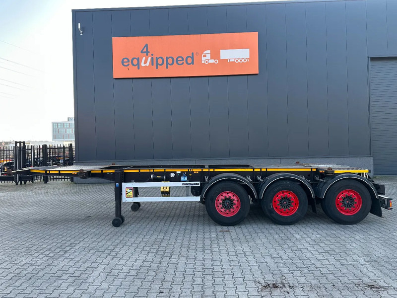Burg 20FT + 20FT SWAP ADR (EX/II, EX/III, FL, AT) Chassis, empty weight: 3.690kg, SAF INTRADISC, 2x Liftaxle, NL-chassis - Semirremolque portacontenedore/ Intercambiable: foto 2 Burg 20FT + 20FT SWAP ADR (EX/II, EX/III, FL, AT) Chassis, empty weight: 3.690kg, SAF INTRADISC, 2x Liftaxle, NL-chassis - Semirremolque portacontenedore/ Intercambiable: foto 2