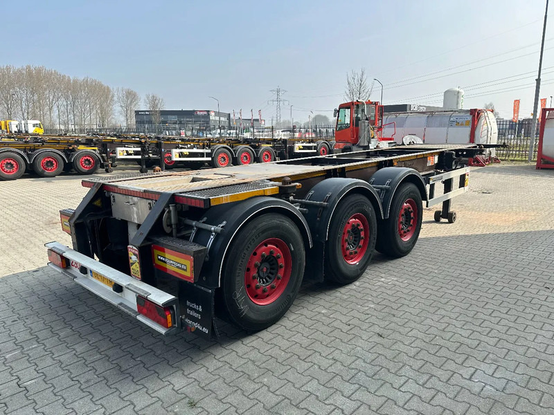 Burg 20FT ADR (EX/II, EX/III, FL, AT) Chassis, Leergewicht : 3.690kg, SAF INTRADISC, 2x Liftachse, NL-Chassis - Semirremolque portacontenedore/ Intercambiable: foto 3 Burg 20FT ADR (EX/II, EX/III, FL, AT) Chassis, Leergewicht : 3.690kg, SAF INTRADISC, 2x Liftachse, NL-Chassis - Semirremolque portacontenedore/ Intercambiable: foto 3