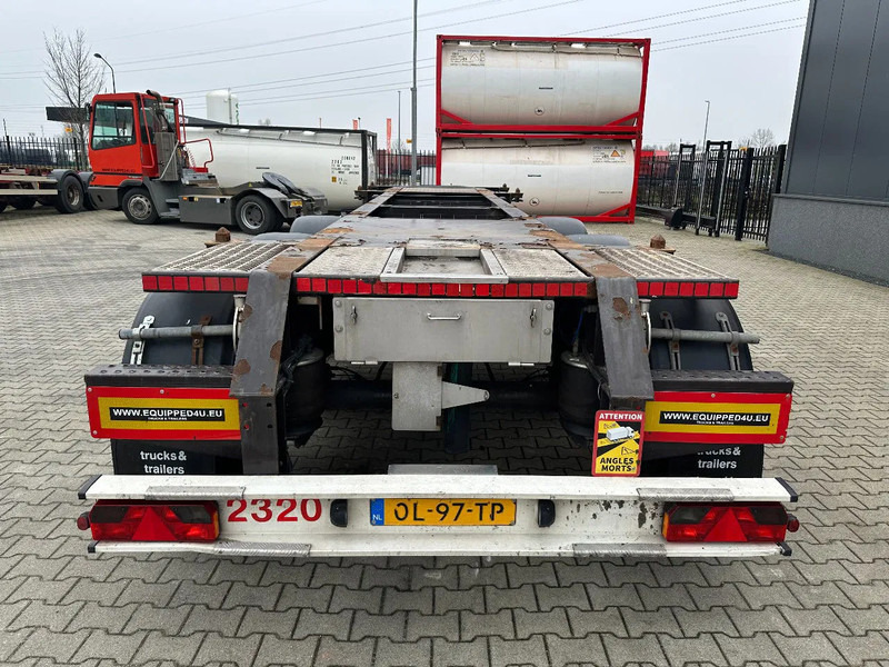 Burg 20FT ADR (EX/II, EX/III, FL, AT) Chassis, Leergewicht : 3.690kg, SAF INTRADISC, 2x Liftachse, NL-Chassis - Semirremolque portacontenedore/ Intercambiable: foto 4 Burg 20FT ADR (EX/II, EX/III, FL, AT) Chassis, Leergewicht : 3.690kg, SAF INTRADISC, 2x Liftachse, NL-Chassis - Semirremolque portacontenedore/ Intercambiable: foto 4