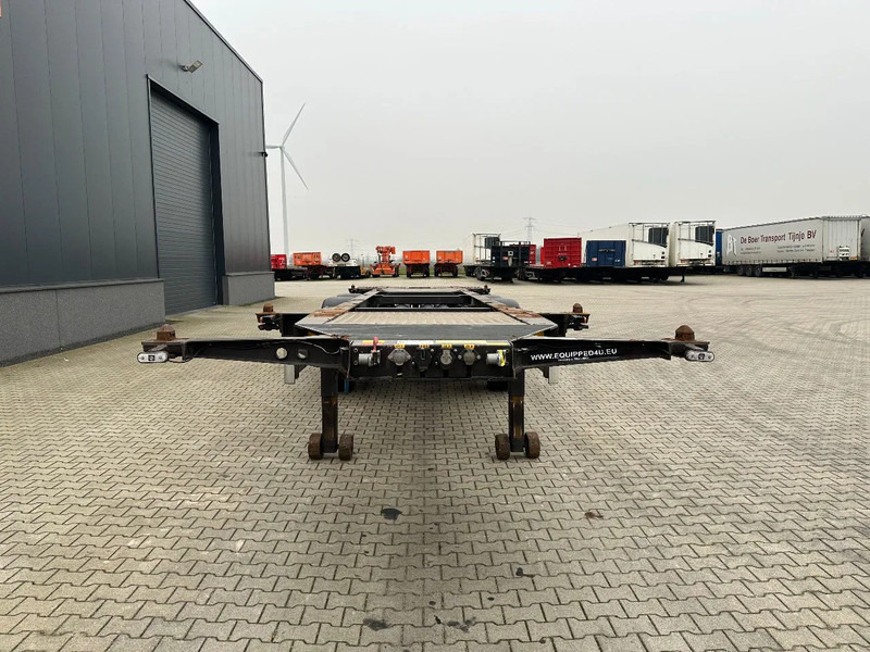 Burg 20FT ADR (EX/II, EX/III, FL, AT) Chassis, Leergewicht : 3.690kg, SAF INTRADISC, 2x Liftachse, NL-Chassis - Semirremolque portacontenedore/ Intercambiable: foto 5 Burg 20FT ADR (EX/II, EX/III, FL, AT) Chassis, Leergewicht : 3.690kg, SAF INTRADISC, 2x Liftachse, NL-Chassis - Semirremolque portacontenedore/ Intercambiable: foto 5