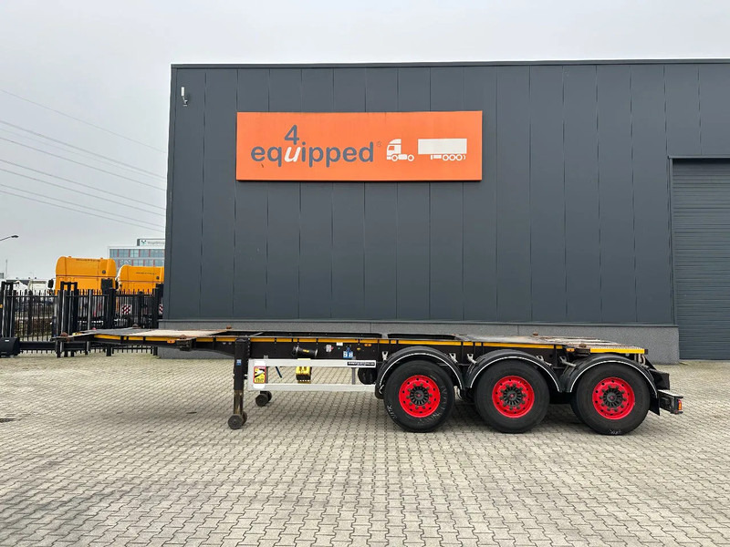 Burg 20FT ADR (EX/II, EX/III, FL, AT) Chassis, Leergewicht : 3.690kg, SAF INTRADISC, 2x Liftachse, NL-Chassis - Semirremolque portacontenedore/ Intercambiable: foto 2 Burg 20FT ADR (EX/II, EX/III, FL, AT) Chassis, Leergewicht : 3.690kg, SAF INTRADISC, 2x Liftachse, NL-Chassis - Semirremolque portacontenedore/ Intercambiable: foto 2