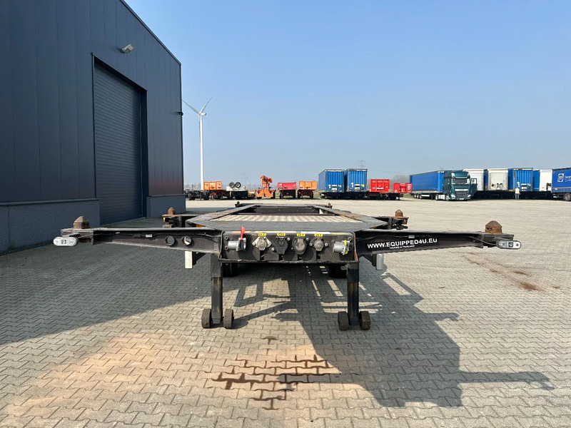 Burg 20FT ADR (EX/II, EX/III, FL, AT) Chassis, Leergewicht : 3.690kg, SAF INTRADISC, 2x Liftachse, NL-Chassis - Semirremolque portacontenedore/ Intercambiable: foto 5 Burg 20FT ADR (EX/II, EX/III, FL, AT) Chassis, Leergewicht : 3.690kg, SAF INTRADISC, 2x Liftachse, NL-Chassis - Semirremolque portacontenedore/ Intercambiable: foto 5