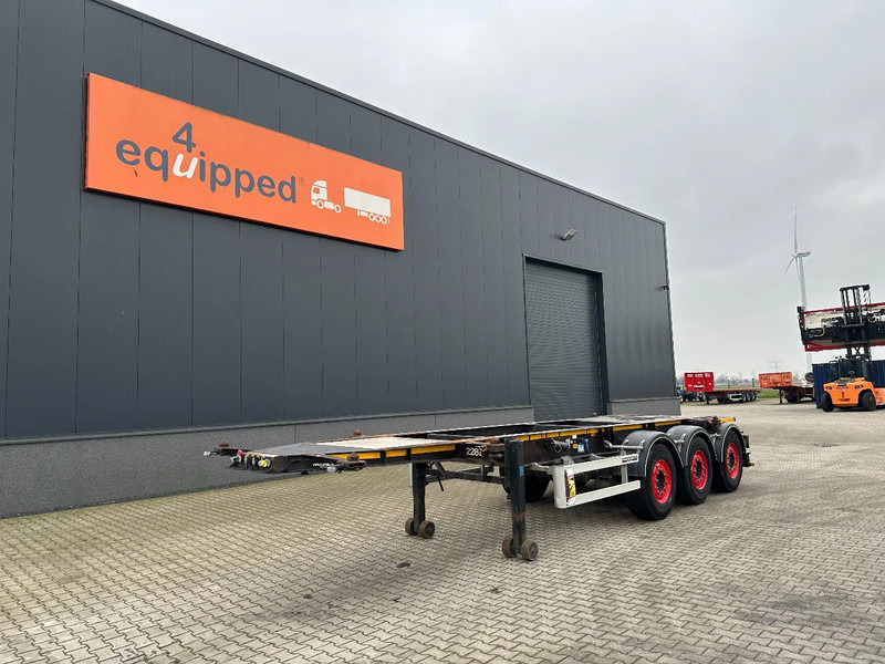 Arrendamiento de Burg 20FT ADR (EX/II, EX/III, FL, AT) Chassis + Tankcontainer 26.000L /3 baffels Burg 20FT ADR (EX/II, EX/III, FL, AT) Chassis + Tankcontainer 26.000L /3 baffels: foto 7