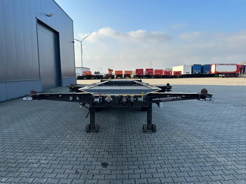 Burg 20FT ADR (EX/II, EX/III, FL, AT), Leeggewicht: 3.690kg, SAF INTRADISC, 2x liftaxle, ALCOA, NL-Chassis - Semirremolque portacontenedore/ Intercambiable: foto 5 Burg 20FT ADR (EX/II, EX/III, FL, AT), Leeggewicht: 3.690kg, SAF INTRADISC, 2x liftaxle, ALCOA, NL-Chassis - Semirremolque portacontenedore/ Intercambiable: foto 5