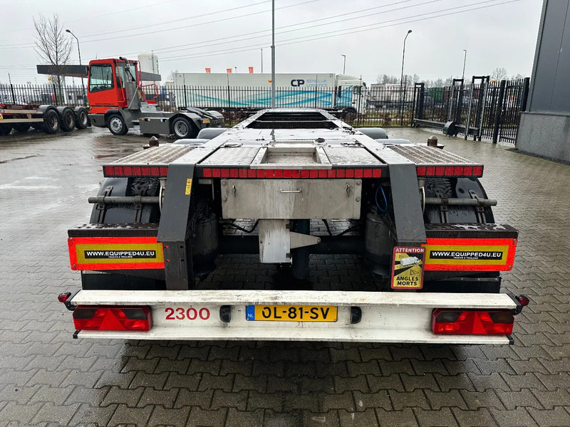 Burg 20FT ADR (EX/II, EX/III, FL, AT), Leergewicht: 3.690kg, SAF INTRADISC, 2x Liftachse, ALCOA, NL-Chassis, APK/ADR: 02-2026 - Semirremolque portacontenedore/ Intercambiable: foto 4 Burg 20FT ADR (EX/II, EX/III, FL, AT), Leergewicht: 3.690kg, SAF INTRADISC, 2x Liftachse, ALCOA, NL-Chassis, APK/ADR: 02-2026 - Semirremolque portacontenedore/ Intercambiable: foto 4