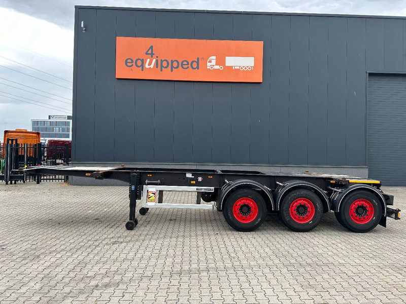Burg 20FT (SWAP) / 3-axles, 3.400kg, SAF INTRADISC, ADR, 2x LIFTAXLE, NL-chassis - Semirremolque portacontenedore/ Intercambiable: foto 2 Burg 20FT (SWAP) / 3-axles, 3.400kg, SAF INTRADISC, ADR, 2x LIFTAXLE, NL-chassis - Semirremolque portacontenedore/ Intercambiable: foto 2