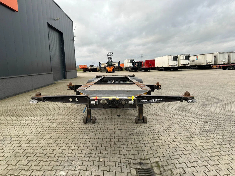 Burg 25X 20FT ADR (EX/II, EX/III, FL, AT) Chassis, Empty weight : 3.690kg, SAF INTRADISC, 2x Liftaxle, NL-chassis - Semirremolque portacontenedore/ Intercambiable: foto 5 Burg 25X 20FT ADR (EX/II, EX/III, FL, AT) Chassis, Empty weight : 3.690kg, SAF INTRADISC, 2x Liftaxle, NL-chassis - Semirremolque portacontenedore/ Intercambiable: foto 5