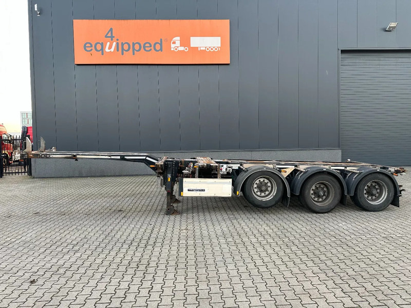 D-Tec FLEXITRAILER / 45FT HC MULTI / BPW + drumbrakes / liftaxle / NL / APK 11-2026 - Semirremolque portacontenedore/ Intercambiable: foto 4 D-Tec FLEXITRAILER / 45FT HC MULTI / BPW + drumbrakes / liftaxle / NL / APK 11-2026 - Semirremolque portacontenedore/ Intercambiable: foto 4