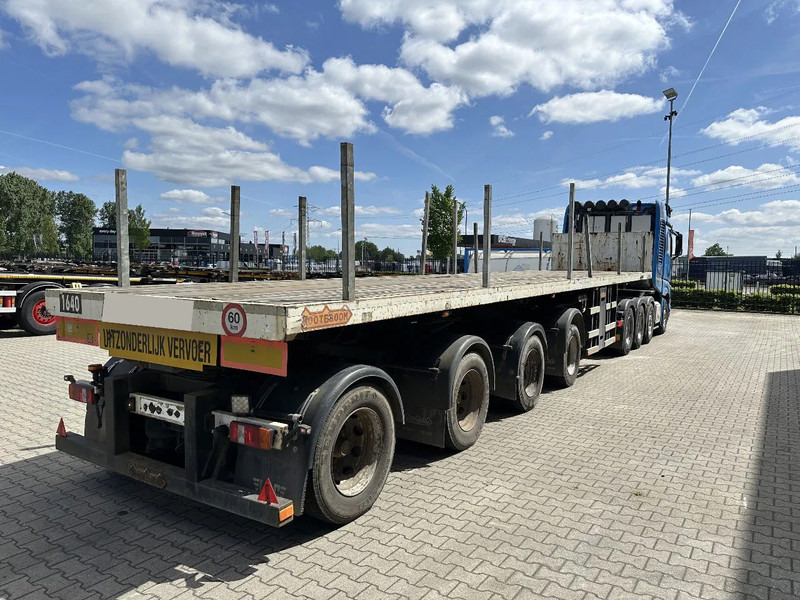 Nooteboom OVB-73-04, 73 tons Ballast trailer, 4 axles, 3 hydraulic steering axles - Semirremolque plataforma/ Caja abierta: foto 4 Nooteboom OVB-73-04, 73 tons Ballast trailer, 4 axles, 3 hydraulic steering axles - Semirremolque plataforma/ Caja abierta: foto 4
