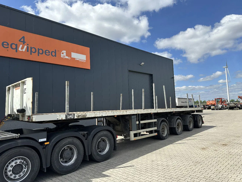 Nooteboom OVB-73-04, 73 tons Ballast trailer, 4 axles, 3 hydraulic steering axles - Semirremolque plataforma/ Caja abierta: foto 1 Nooteboom OVB-73-04, 73 tons Ballast trailer, 4 axles, 3 hydraulic steering axles - Semirremolque plataforma/ Caja abierta: foto 1
