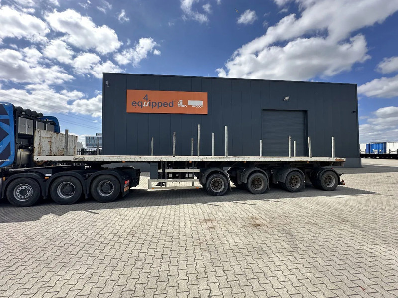 Nooteboom OVB-73-04, 73 tons Ballast trailer, 4 axles, 3 hydraulic steering axles - Semirremolque plataforma/ Caja abierta: foto 2 Nooteboom OVB-73-04, 73 tons Ballast trailer, 4 axles, 3 hydraulic steering axles - Semirremolque plataforma/ Caja abierta: foto 2