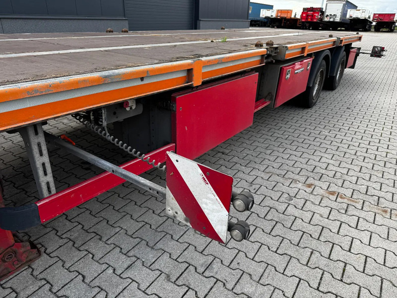 RUFA MEGA PLATFORM / LENKACHSE/ 12 TWISTLOCKS 1x 40FT + 2x 20FT (HECKBÜNDIG) / BPW / SCHEIBE/ GALVANISIERT/ RUNGENTASCHEN - Semirremolque plataforma/ Caja abierta: foto 3 RUFA MEGA PLATFORM / LENKACHSE/ 12 TWISTLOCKS 1x 40FT + 2x 20FT (HECKBÜNDIG) / BPW / SCHEIBE/ GALVANISIERT/ RUNGENTASCHEN - Semirremolque plataforma/ Caja abierta: foto 3