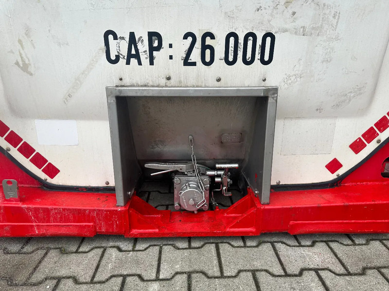 Tanque de almacenamiento para transporte de combustible SINGAMAS 20FT ISO, 26.000L/1-COMP/3 BAFFELS/3 manholes, 5Y inspection: 06/2027: foto 8