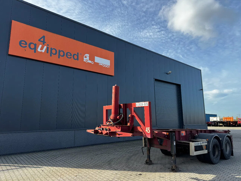 Van Hool 2 AXLE 20FT TIPPING-CHASSIS, TWIN-TIRES, BPW + DRUM, ALCOA, MOT 7/2026 - Semirremolque portacontenedore/ Intercambiable: foto 1 Van Hool 2 AXLE 20FT TIPPING-CHASSIS, TWIN-TIRES, BPW + DRUM, ALCOA, MOT 7/2026 - Semirremolque portacontenedore/ Intercambiable: foto 1