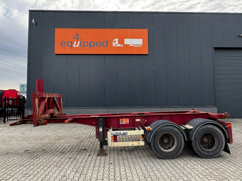 Van Hool 2 AXLE 20FT TIPPING-CHASSIS, TWIN-TIRES, BPW + DRUM - Semirremolque portacontenedore/ Intercambiable: foto 3 Van Hool 2 AXLE 20FT TIPPING-CHASSIS, TWIN-TIRES, BPW + DRUM - Semirremolque portacontenedore/ Intercambiable: foto 3