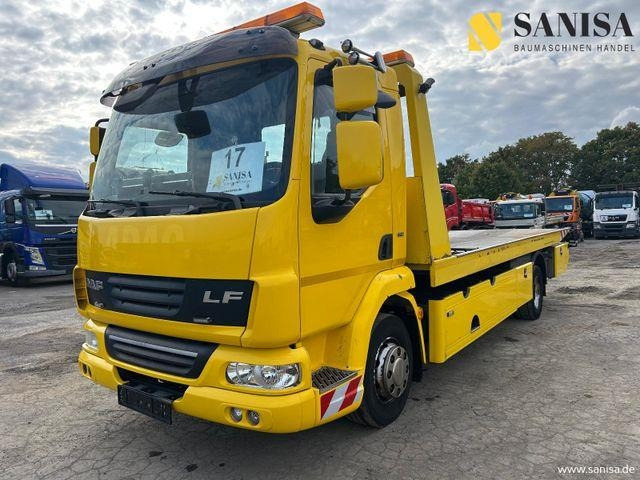 DAF LF 45/Schiebeplateau/Hubbrille/2x Seilwinde - Grua de remolque autos: foto 1 DAF LF 45/Schiebeplateau/Hubbrille/2x Seilwinde - Grua de remolque autos: foto 1