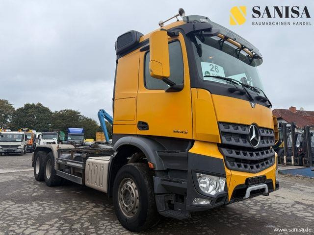 Mercedes-Benz Arocs 2643/ Meiler Abroller/EURO6/Klima - Camión multibasculante: foto 1 Mercedes-Benz Arocs 2643/ Meiler Abroller/EURO6/Klima - Camión multibasculante: foto 1