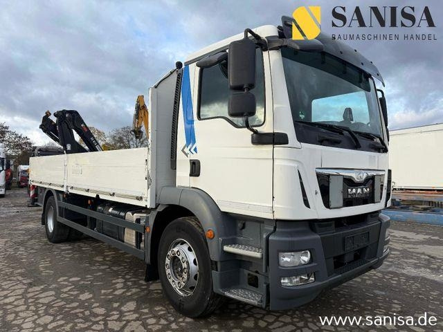 Mercedes-Benz TGM 18.340/Kran Hiab 099 E-2 HIDUO - Camión caja abierta: foto 1 Mercedes-Benz TGM 18.340/Kran Hiab 099 E-2 HIDUO - Camión caja abierta: foto 1