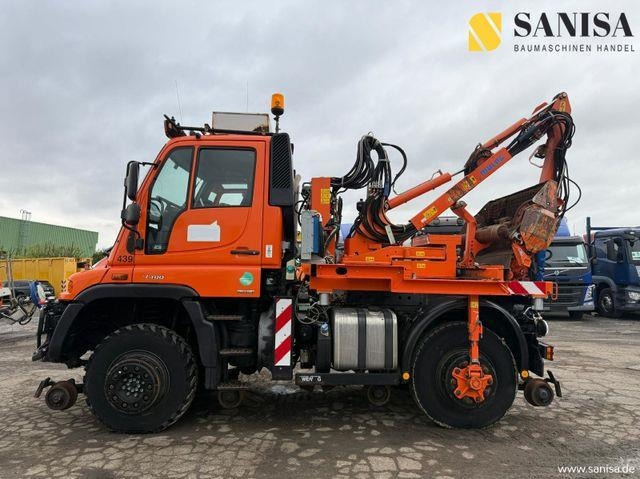 Unimog U400/ Zweiwege/ Rail/ Gleis/Mulag - Vehículo municipal: foto 4 Unimog U400/ Zweiwege/ Rail/ Gleis/Mulag - Vehículo municipal: foto 4