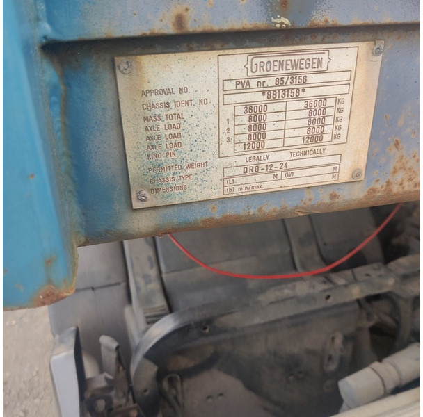 Semirremolque plataforma/ Caja abierta Groenewegen Plateau: foto 6