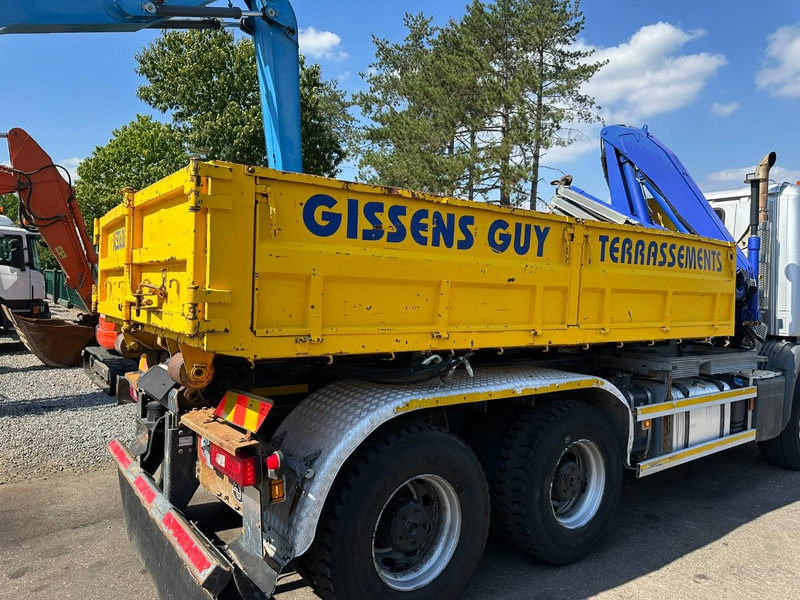 CONTAINER + CRANE FASSI F85.22 - 4m50 platform - 2x hydr - 2 extra hydr Functions for grabber + rotator - 5m70 total length - Equipos de gancho multilift/ De cadena multilift: foto 3 CONTAINER + CRANE FASSI F85.22 - 4m50 platform - 2x hydr - 2 extra hydr Functions for grabber + rotator - 5m70 total length - Equipos de gancho multilift/ De cadena multilift: foto 3