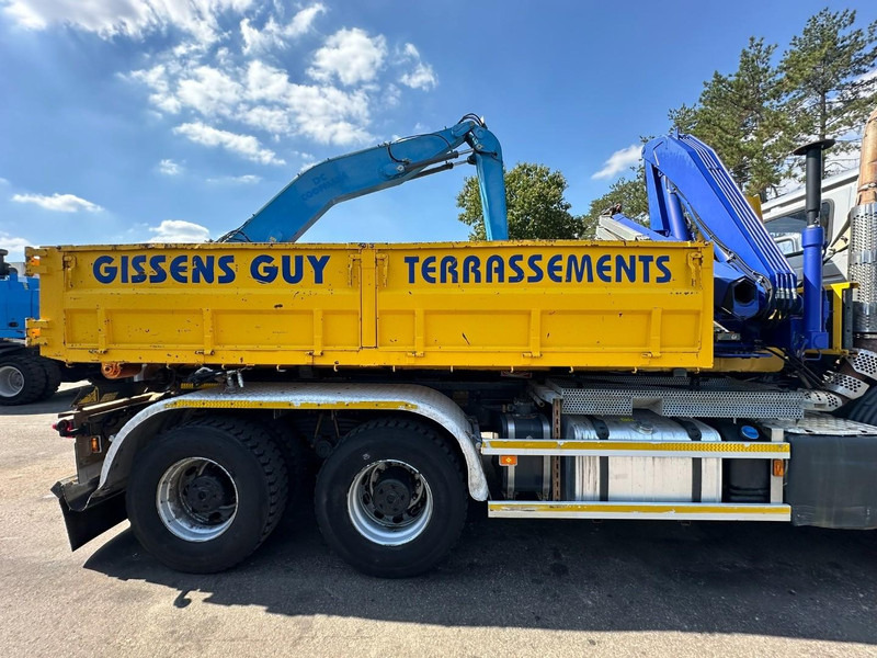 CONTAINER + CRANE FASSI F85.22 - 4m50 platform - 2x hydr - 2 extra hydr Functions for grabber + rotator - 5m70 total length - Equipos de gancho multilift/ De cadena multilift: foto 2 CONTAINER + CRANE FASSI F85.22 - 4m50 platform - 2x hydr - 2 extra hydr Functions for grabber + rotator - 5m70 total length - Equipos de gancho multilift/ De cadena multilift: foto 2