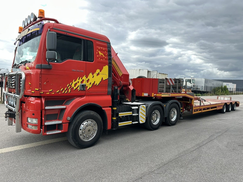 MAN TGA 33.530 6x4 - 90T + KRAN HMF 3720 K6 (17.3m) - RETARDER - MANUAL ZF - EURO 3 - 590.000km - ALCOA - BIG AXLES HUB REDUCTION - BE TRUCK - TOP ZUSTAND - Cabeza tractora: foto 5 MAN TGA 33.530 6x4 - 90T + KRAN HMF 3720 K6 (17.3m) - RETARDER - MANUAL ZF - EURO 3 - 590.000km - ALCOA - BIG AXLES HUB REDUCTION - BE TRUCK - TOP ZUSTAND - Cabeza tractora: foto 5