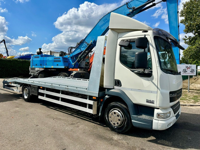 DAF LF 45.210 - 12T - OPRIJWAGEN - CAR / MACHINE CARRIER - DEPANNEUSE - AIR - EURO 5 - Camión portavehículos: foto 1 DAF LF 45.210 - 12T - OPRIJWAGEN - CAR / MACHINE CARRIER - DEPANNEUSE - AIR - EURO 5 - Camión portavehículos: foto 1