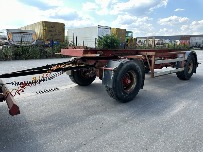 DEOM - SCHMIT R202P 2-AS CONTAINER TRANSPORT - BPW - GOEDE BANDEN - LUCHTVERING - BELGISCHE PAPIEREN - Remolque portacontenedore/ Intercambiable: foto 3 DEOM - SCHMIT R202P 2-AS CONTAINER TRANSPORT - BPW - GOEDE BANDEN - LUCHTVERING - BELGISCHE PAPIEREN - Remolque portacontenedore/ Intercambiable: foto 3