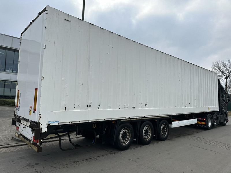 Krone 3-AXLES MB - CLOSED BOX / KIST / KOFFER - AIR SUSPENSION - 2m80 interior hieght - DISC - BE papers - nice condition - Semirremolque caja cerrada: foto 4 Krone 3-AXLES MB - CLOSED BOX / KIST / KOFFER - AIR SUSPENSION - 2m80 interior hieght - DISC - BE papers - nice condition - Semirremolque caja cerrada: foto 4