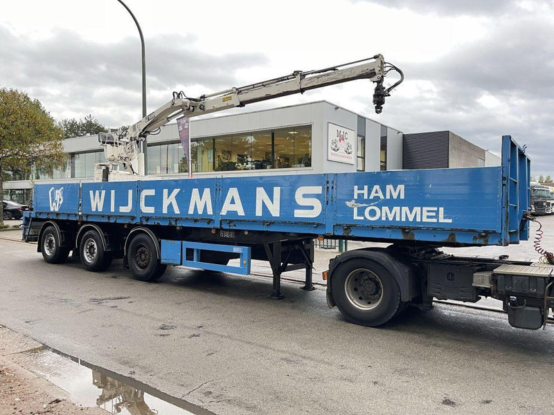Kwb STEENOPLEGGER KRAAN HIAB R130-F2 - 2x EXT + ROTATOR - 2x STUURASSEN - SCHIJFREMMEN - SAF ASSEN - Semirremolque plataforma/ Caja abierta: foto 5 Kwb STEENOPLEGGER KRAAN HIAB R130-F2 - 2x EXT + ROTATOR - 2x STUURASSEN - SCHIJFREMMEN - SAF ASSEN - Semirremolque plataforma/ Caja abierta: foto 5