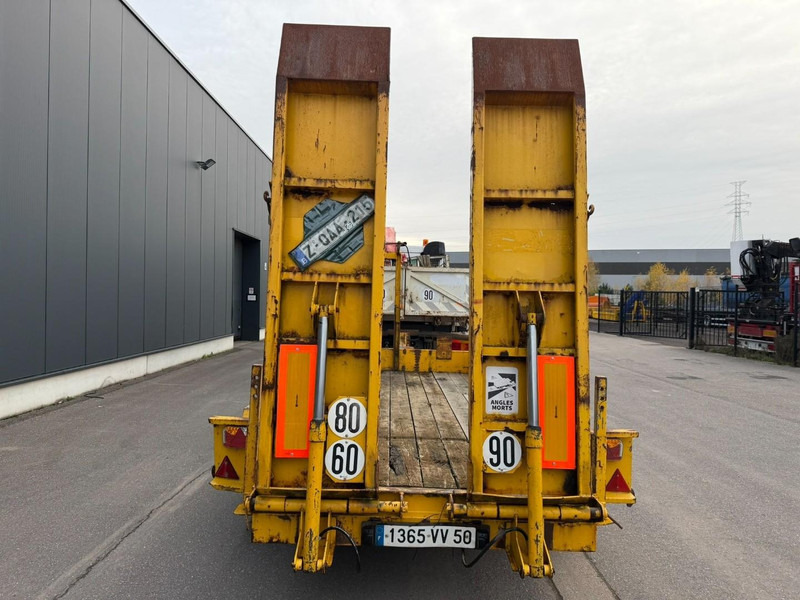 Louault R2CAS06 6T LOWLOADER / TIEFLADER / PORTE CHAR - HYDR RAMPS - STEEL SPRING / LAMES / BLATT - Remolque góndola rebajadas: foto 4 Louault R2CAS06 6T LOWLOADER / TIEFLADER / PORTE CHAR - HYDR RAMPS - STEEL SPRING / LAMES / BLATT - Remolque góndola rebajadas: foto 4