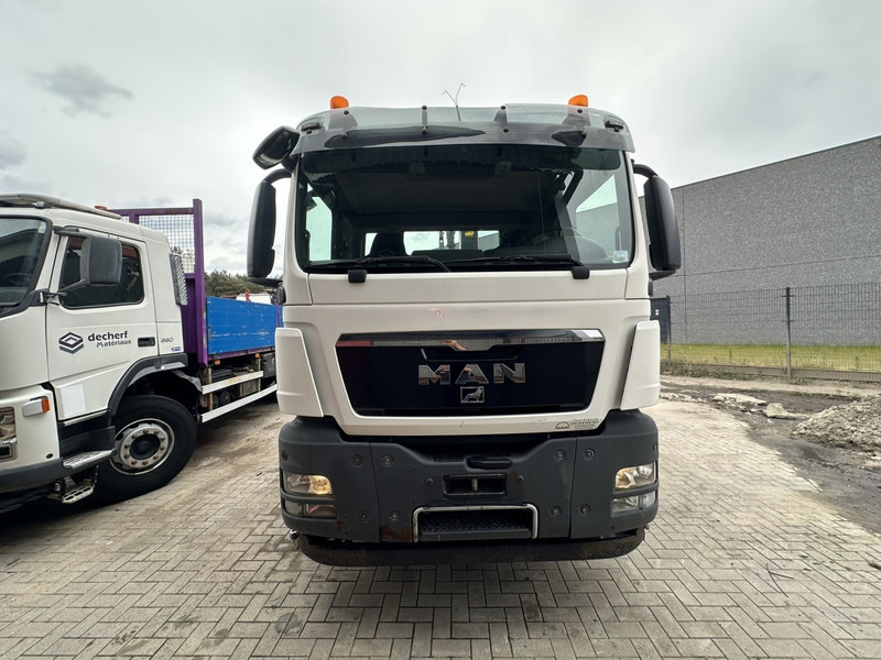 MAN TGS 35.400 8x4 TRIDEM HOOKLIFT T22 + CRANE PALFINGER PK 18001 EH + RADIO - EURO 5 - LIFT/STEERING AXLE - BE TRUCK - Camión multibasculante, Camión grúa: foto 2 MAN TGS 35.400 8x4 TRIDEM HOOKLIFT T22 + CRANE PALFINGER PK 18001 EH + RADIO - EURO 5 - LIFT/STEERING AXLE - BE TRUCK - Camión multibasculante, Camión grúa: foto 2
