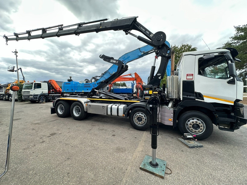 Renault C460 8x4 + (19m!) KRAN HIAB 288 E-6 HIDUO - RADIO - 5/6 F - STEEL SPRING / HUB REDUCTION - BE TRUCK - Camión multibasculante, Camión grúa: foto 4 Renault C460 8x4 + (19m!) KRAN HIAB 288 E-6 HIDUO - RADIO - 5/6 F - STEEL SPRING / HUB REDUCTION - BE TRUCK - Camión multibasculante, Camión grúa: foto 4