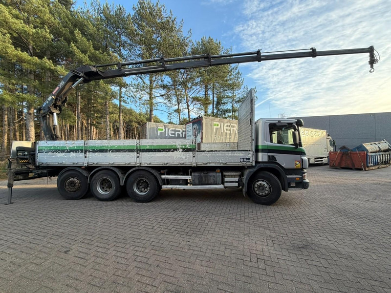 Scania P380 8x4 TRIDEM + CRANE HIAB 166 ES-5 HIPRO - ROTATOR + RADIO - 7m60 PLATFORM - MANUAL - LIFT + STEERING AXLE - Camión grúa: foto 5 Scania P380 8x4 TRIDEM + CRANE HIAB 166 ES-5 HIPRO - ROTATOR + RADIO - 7m60 PLATFORM - MANUAL - LIFT + STEERING AXLE - Camión grúa: foto 5