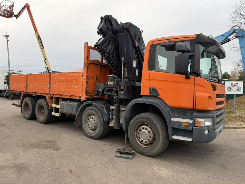 Scania P420 8X4 + (25m) CRANE HIAB 422 E-5 HIPRO + JIB 100X-4 - RETARDER - *284.000km* - MANUAL - STEEL SPRING - EURO 3 - BE TRUCK - Camión grúa: foto 3 Scania P420 8X4 + (25m) CRANE HIAB 422 E-5 HIPRO + JIB 100X-4 - RETARDER - *284.000km* - MANUAL - STEEL SPRING - EURO 3 - BE TRUCK - Camión grúa: foto 3