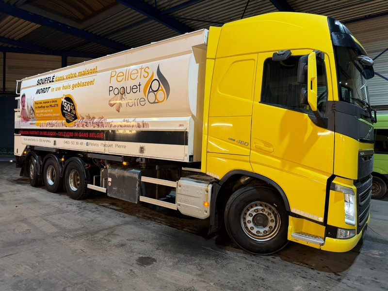 Volvo FH 460 8x4 TRIDEM SILO COMPRESSOR / BDF / CURTAINSIDE BOX 8m50 - *FULL AIR* - EURO 6 - LIFT + STEERING AXLE - BE TRUCK - Camión cisterna: foto 1 Volvo FH 460 8x4 TRIDEM SILO COMPRESSOR / BDF / CURTAINSIDE BOX 8m50 - *FULL AIR* - EURO 6 - LIFT + STEERING AXLE - BE TRUCK - Camión cisterna: foto 1