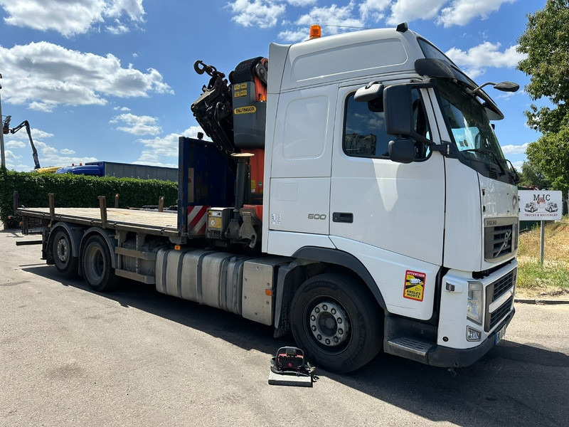 Volvo FH 500 6X2 + CRANE PALFINGER PK50002 E 6x - RETARDER - PLATFORM 6m20 - TWISTLOCKS 20' - 561.000km - EURO 5 - Camión grúa: foto 2 Volvo FH 500 6X2 + CRANE PALFINGER PK50002 E 6x - RETARDER - PLATFORM 6m20 - TWISTLOCKS 20' - 561.000km - EURO 5 - Camión grúa: foto 2