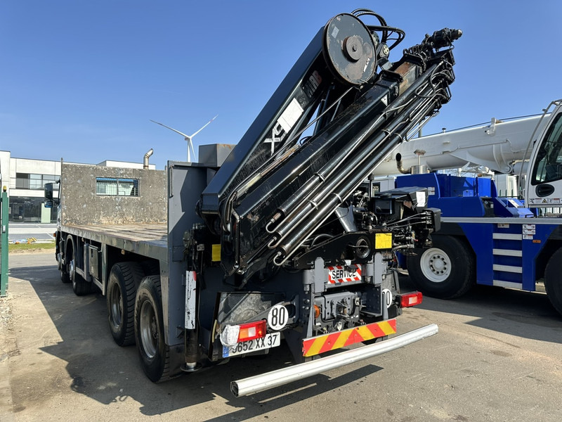 Camión caja abierta, Camión grúa Volvo FM 440 8x4 PRITSCHE 7m20 + KRAN HIAB 288 EP-5 HIDUO + RADIO + ROTATOR - SCHALTGETRIEBE - AP ACHSEN - *395.000km*: foto 7